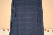 Mens barbour crew neck jumper sweater navy ribbed pattern Size Medium