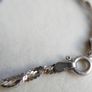 Vintage Sterling Silver 925 Braided/ Ladies Serpentine Chain Bracelet 7" - 2,15g Image 7