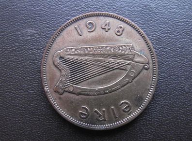 1948 Irish Republic. One Penny. Nice condition!