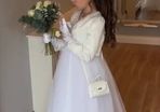 Beautiful and unique First Communion dress