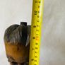African wood carved bust Image 3