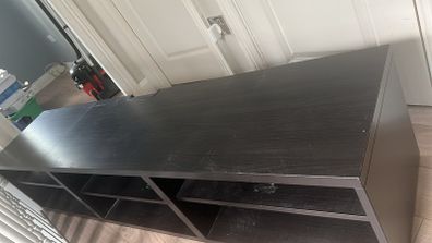 TV Unit - Kallax IKEA - Black