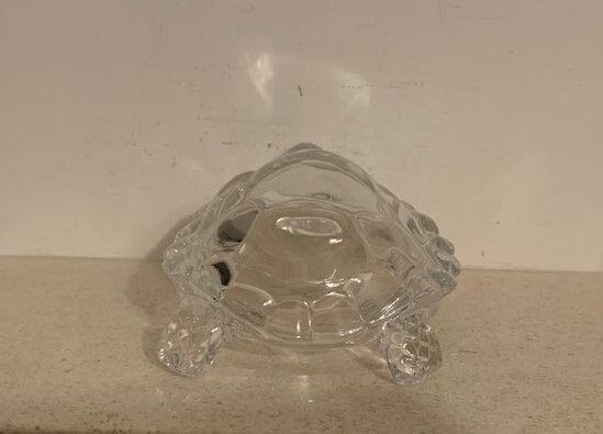 Vintage Crystal Tortoise 1970s