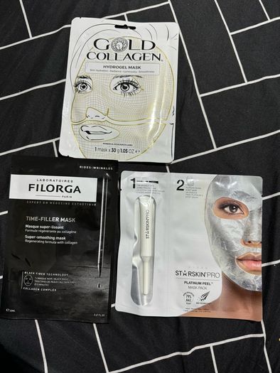Luxury skincare sheet masks new