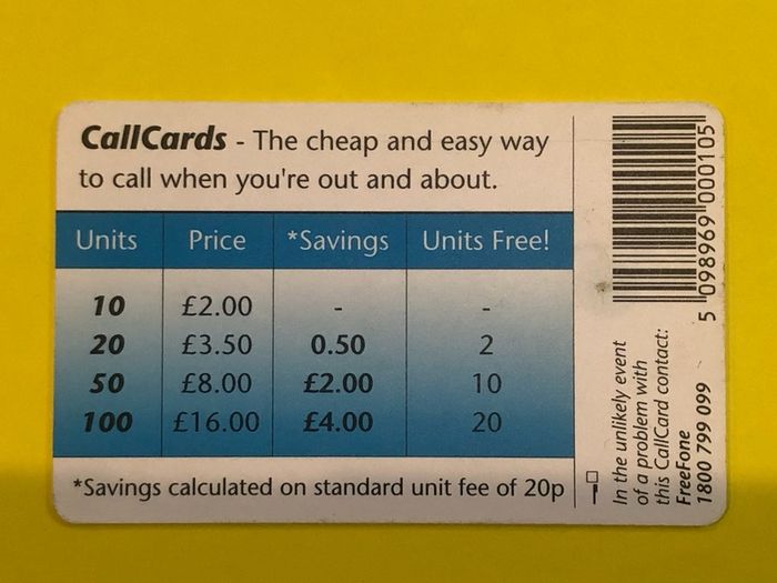 Callcard 1141 Literature (Gemplus Variations)