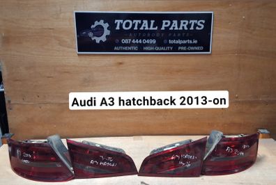 Audi A3 hatchback 2013-on taillights