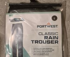 Portwest Rain Trousers Size L