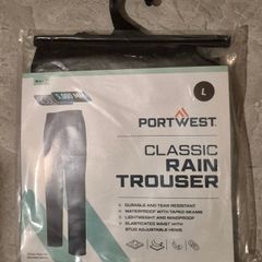Portwest Rain Trousers Size L