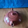 Terracotta Chinese Tea Pot 1970s. VINTAGE. Good Condition. Image 3