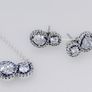 Pandora Embracing Halo Necklace  Brand New Image 2