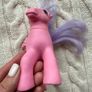 Vintage Hasbro My Little Pony G1 1985 Northstar North Star Pegasus BB16C Dirty Used Please look at the pictures Image 8