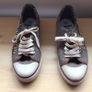 Ladies Babycham canvas trainers pumps size 7 Eu 40 Image 5