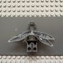 lego Star Wars sw0382 Geonosian Zombie minifigure - Dark Bluish Gray, with Wings Image 2