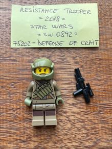 Lego minifigure Resistance Trooper sw0892 - 2018