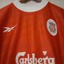 Liverpool Jersey. Official Reebok Mens Home Jersey From Season 1998 To 2000. Authentic Original From 1998. Not A Modern Day Remake. Image 3