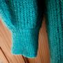 Long green cardigan Image 4