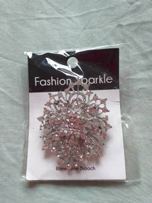 Rhinestone Brooch