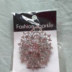 Rhinestone Brooch