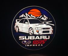 Subaru Impreza STI Lightbox