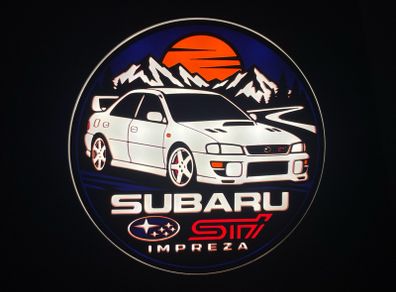 Subaru Impreza STI Lightbox