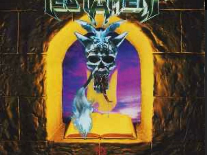 TESTAMENT The legacy original 1987 release with original inner lyric sheet vinyl record in near mint condition