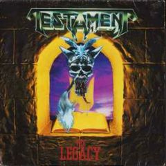 TESTAMENT The legacy original 1987 release with original inner lyric sheet vinyl record in near mint condition