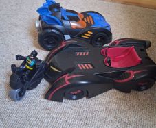 Imaginext batcave playset DC & 2 batmobiles