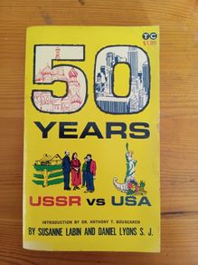 50 years USSR vs USA. Vintage History 1968.