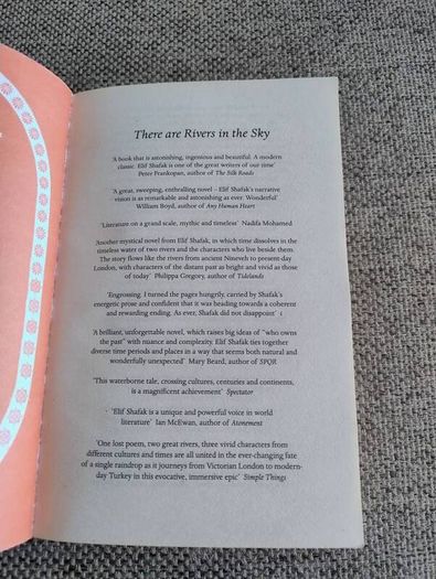 There are Rivers in the Sky by Elif Shafak 2025 Penguin Books in very good condition FREE STANDARD POSTAGE INCLUDED