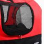 2-in-1 Pet Bike Trailer & Jogging Stroller Red and Black Image 6