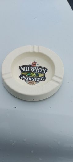 murphys stout ashtray " sold as seen ,see pictures for condition,  buyer collects or pays postage thank you