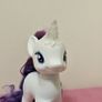 My Little Pony Light-Up Glow 7.5 Inch Rarity White Unicorn Toy 2014 Image 5