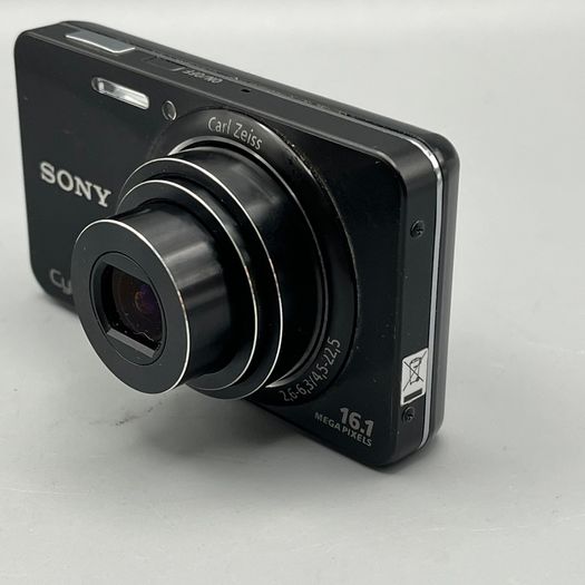 Sony DSC-W570 16.1MP Digital Camera Black - Full Kit