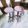 Antique wine or pedestal tables, D18 Image 2