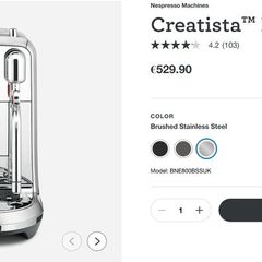 Sage Creatista Plus BNE800
