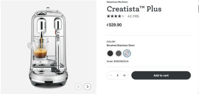 Sage Creatista Plus BNE800