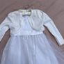 Beautiful tigerlily white Communion Dress Image 6