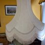Vintage  Large Tall Lamp with Large Shade Image 7