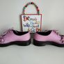 Dr Martens 1461 large pink flowers floral boots 3D 3 eye UK6 EU39 US8 Image 8