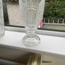 Vintage Kristal Zajecar Crystal Frosted Elegant Vase Image 4