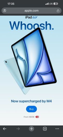 Apple iPad Air 11inch M4 2026