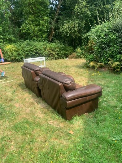 leather arm chairs