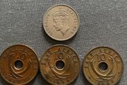 Vintage East Africa Shilling &amp; Cents