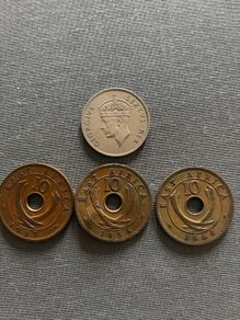 Vintage East Africa Shilling & Cents