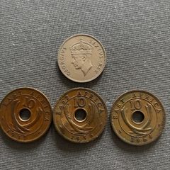 Vintage East Africa Shilling & Cents