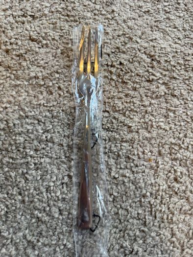 Steak knife and fork set