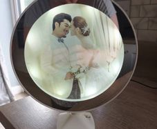 led mirror frame