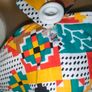Vintage Pinafore summer dress abstract pattern Made in Ireland size Small Postage included Image 6