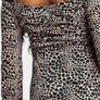 Topshop Leopard Print Dress Image 2