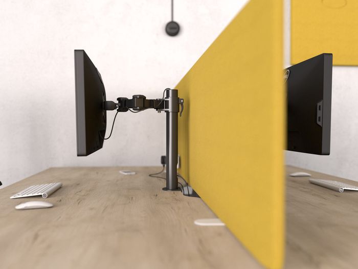 Stealth Single Monitor Arm